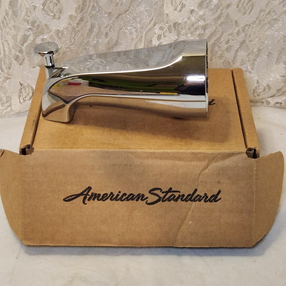 American Standard 8888026.002 Slip-On Diverter‎ Tub Spout Chrome New Open Box